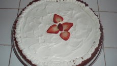 Torta mousse de chocolate americana