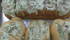 Pão de alho caseiro