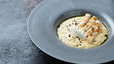 Risoto com cream cheese