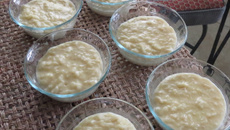 Arroz doce cremoso