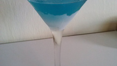 Blue japanese slipper