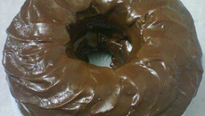 Torta de chocolate com café