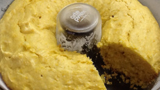 Bolo de milho verde sem leite