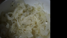 Salada de cebola sem acidez e gosto de cebola