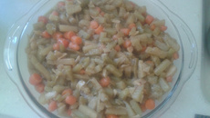 Refogado de Cenoura e Chuchu