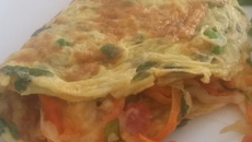 Omelete recheado light