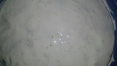 Bolo pavê de abacaxi com coco