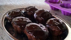 Bolo integral de chocolate