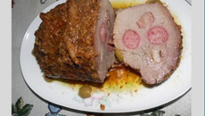 Picanha recheada (fogão e forno )