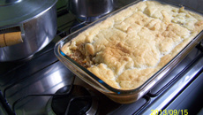 Souflé de carne moída