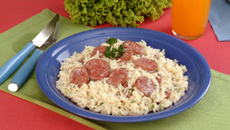 Arroz cremoso de última hora