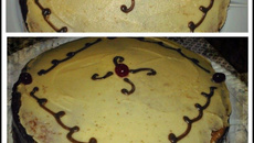 Bolo de acerola com chocolate