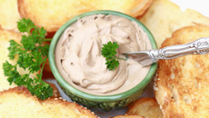 Patê de presunto para festas