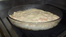 Arroz com açafrão, camarão e catupiry rápido