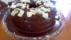 Cobertura fácil de chocolate (sem leite condensado)