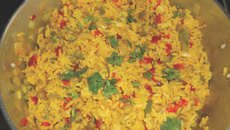 Arroz colorido