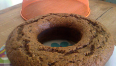 Bolo delícia de banana