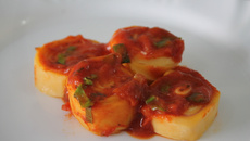 Rondelli de presunto e queijo do Marcelo