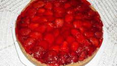 Torta de morango do Lelo