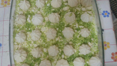 Pavê de limão com suspiro