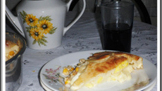 Torta de frango japonesa