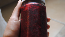 Geleia de morango super fácil