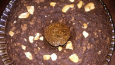 Bolo de aveia e chia