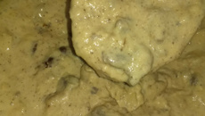 Creme de Milho com Carne