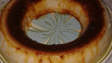 Pudim de liquidificador no microondas