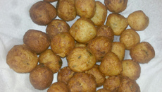 Bolinhas de batata simples