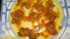 Polenta fácil de panela de pressão