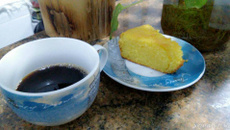 Bolo de milho cremoso