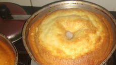 Bolo de arroz cru
