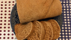 Pão caseiro 100% integral