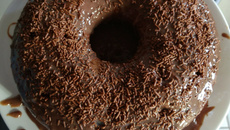 Bolo de chocolate fofinho