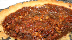 Torta de nozes pecã (pecan pie)