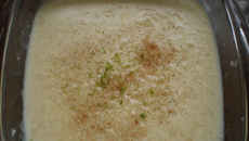 Arroz doce cremoso