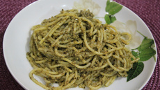 Macarrão ao Pesto da Ana