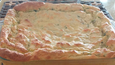 Souflé de abobrinha com chuchu