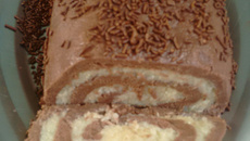 Rocambole prestígio que não vai no fogo