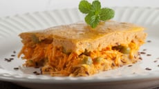 Torta salgada sem glúten e sem lactose Gi Zancanelle