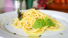 Espaguete ao alho e óleo