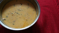 Caldo de mexilhão incrementado à baiana