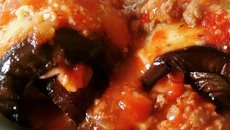 Canelone de berinjela
