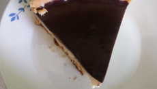Torta de limão com chocolate