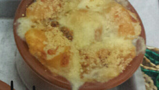 Sopa de cebola gratinada