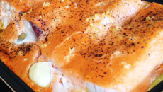 Badejo com molho rosado