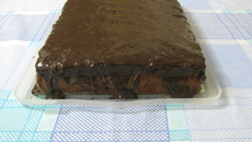 Bolo mousse de chocolate