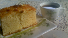 Bolo de castanha simples