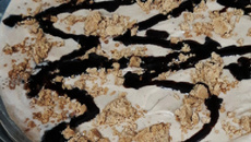 Pavê de pasta de amendoim delicioso 